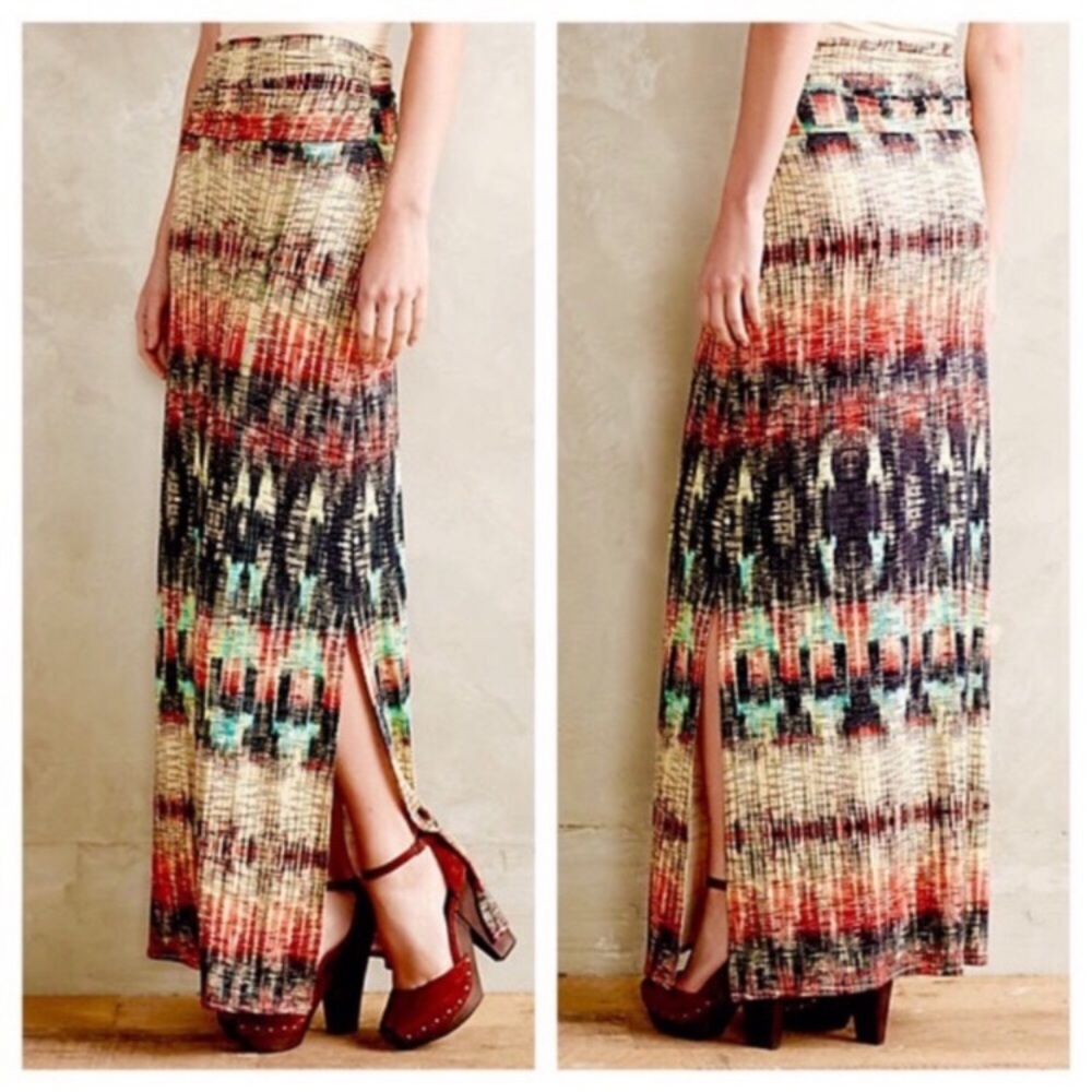 Anthropologie Weston Maxi Skirt, Medium, EUC